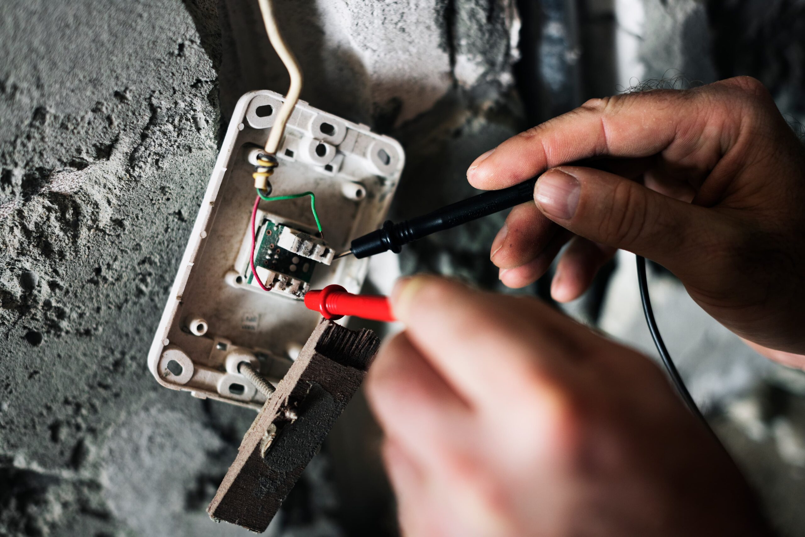 electrician working